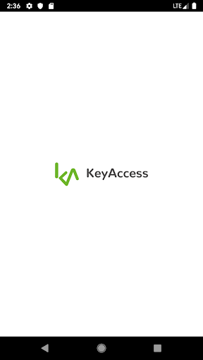 Android application KeyAccess Pass screenshort