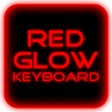 Red Glow Keyboard Skin Pro icon