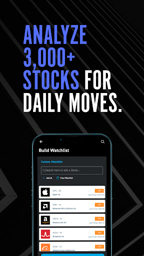 Android application Giselle Stock Analytics screenshort
