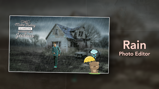 Rain Photo Editor Screen 2