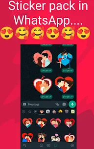 Romantic Stickers For WhatsApp
