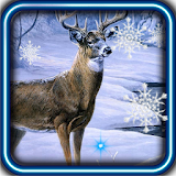 Deer Winter live wallpaper icon