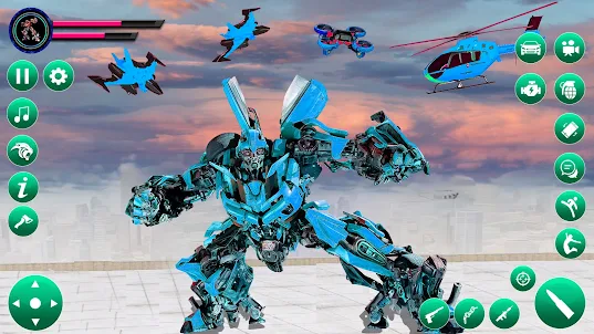 3D-Transformer: Roboterkampf