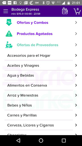 BarrioMarket Negocios Screen 2