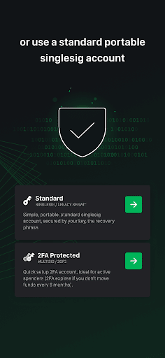 Green: Bitcoin Wallet Screen 3