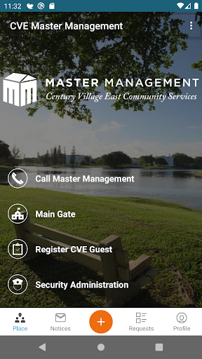Screenshot of Master Management Connect