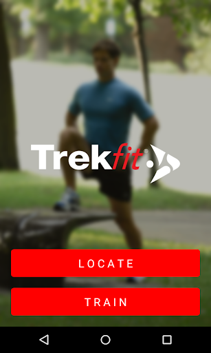Android application Trekfit· screenshort