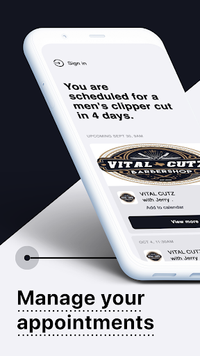 Vital Cutz Barbershop Screen 2