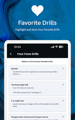 Screenshot of Range Buddy