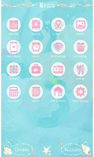Pastel Mermaid Wallpaper Screen 2