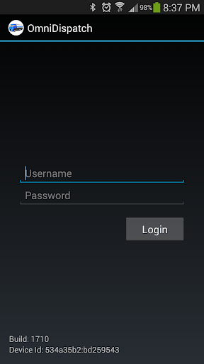 Android application OmniDispatch (legacy) screenshort
