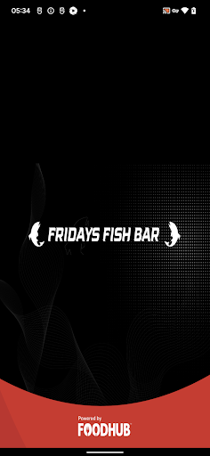 Android application Fridays Fish Bar screenshort