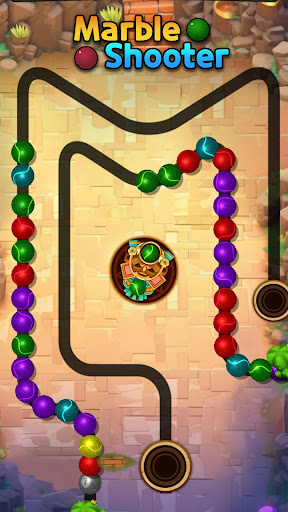 Android application Marble Shooter: Ancient Jungle screenshort