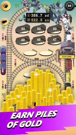 Train Merger Idle Train Tycoon 2.4.9 screenshots 2