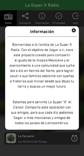 La Super X Radio Screen 2