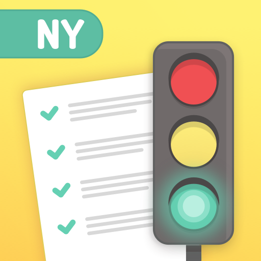 NY Driver Permit DMV test Prep 3.2.30 Icon