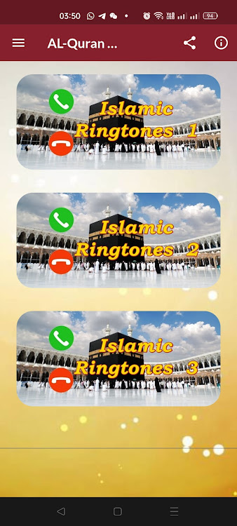 AL-Quran Ringtones - 3.0.1 - (Android)