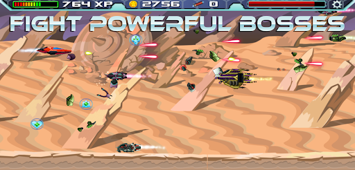Rebel Wings: Side Shooter Game Screen 3