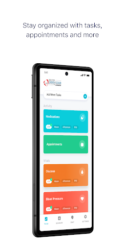 Android application HCI - Houston Cardiovascular screenshort