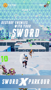 Sword Parkour Cyber Blade