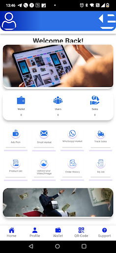 Android application Nearmalls Business screenshort