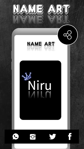 Mirror Name - Your Name Wallpaper Name Art