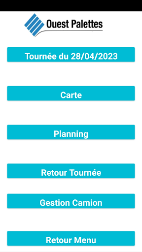 OUEST PALETTES MOBILE Screen 2