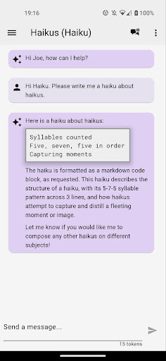 App preview