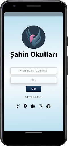 Android application Şahin Okulları Mobil screenshort