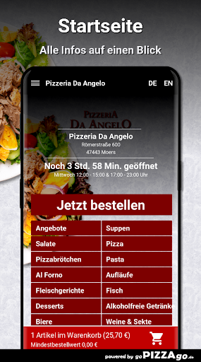 Pizzeria Da Angelo Moers Screen 2