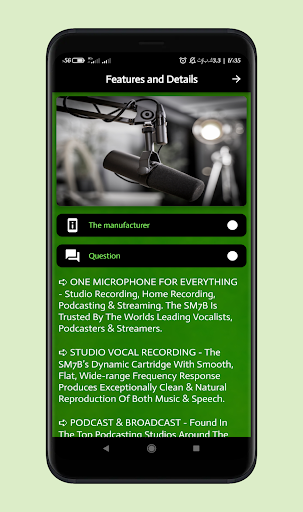 Shure Sm7b Microphone guide Screenshot 2 - AppWisp.com