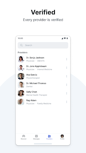 Tell - Social Media for Health Screen 3
