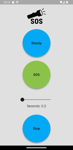 FlashS.O.S Screen 2