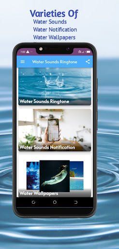 Water Sounds Ringtones sms Screen 2