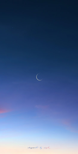 Android application [WISH] 초승초승달 카톡 테마 screenshort