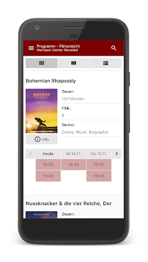 Android application Kino Neuwied screenshort
