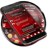 Hearts Red SMS Сообщения