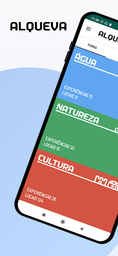 Android application Alqueva screenshort