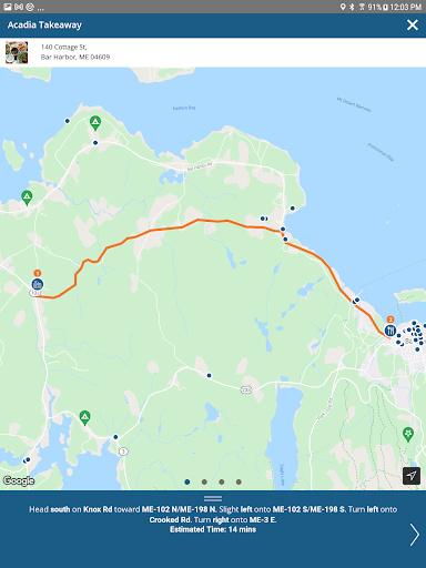 Screenshot of Visit Bar Harbor