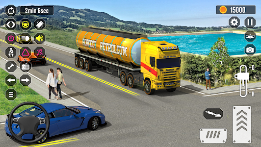 Oil Tanker Truck Driving Games