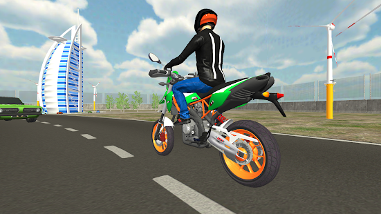 Motorbike Driving: Chained Car 1.4 screenshots 2