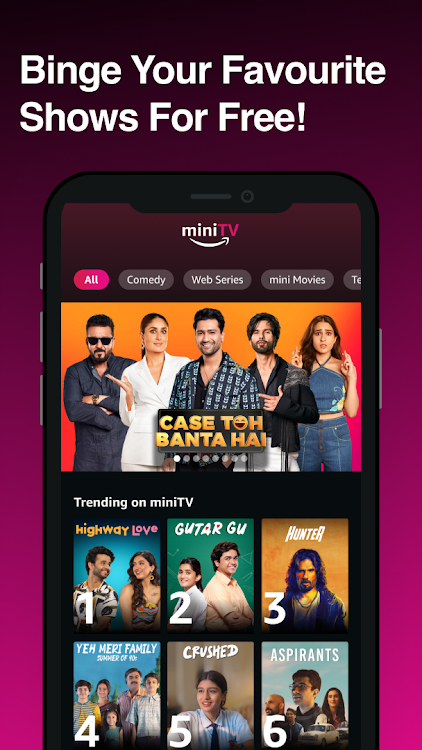 Amazon miniTV - Web Series - New - (Android)