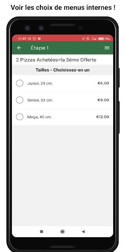 Allo Pizza Screen 3