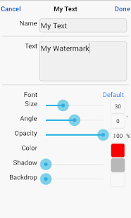 iWatermark+ Watermark Manager Screenshot