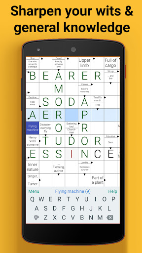 Android application Clean Crosswords screenshort