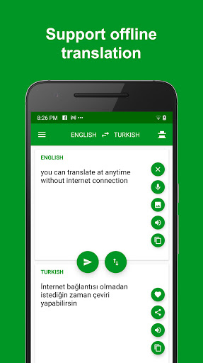 Turkish - English Translator Screen 2