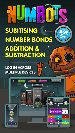 Android application NumBots screenshort