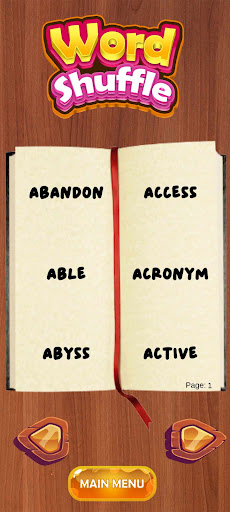 Word Shuffle Screen 2
