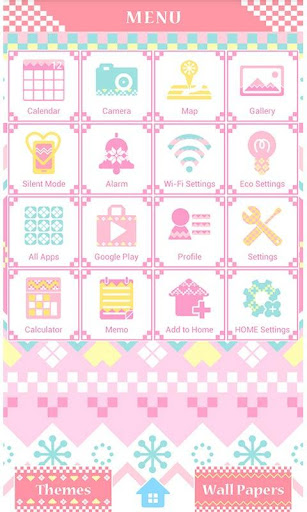Cute Wallpaper Pink Nordic Screen 3