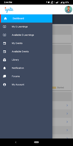 Learnteq Ignite LMS Screen 2